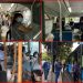 Qytetarët me maska por ‘harrojnë’ distancën/ FOTOT e para nga rinisja e transportit publik në Tiranë