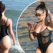 FOTO/ Demi Rose nuk i lë vend imagjinatës, tregon format në Ibiza