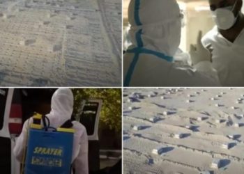 Situatë tragjike nga COVID-19, shkretëtira kthehet në varrezë masive