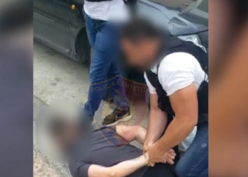 VIDEO/ Theu masën e sigurisë dhe ishte në arrati, “Tushemishti” vë në pranga 38-vjeçarin