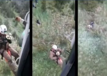 Video/ “Në mal, borë e përmbytje”, Olta Xhaçka publikon pamjet e operacioneve të shpëtimit nga ekipet e Forcës Ajrore