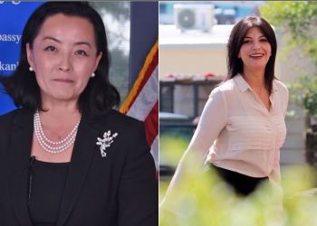Yuri Kim takim “kokë më kokë” me Jozefina Topallin në zonën e ish-Bllokut, zbulohet për çfarë kanë diskutuar
