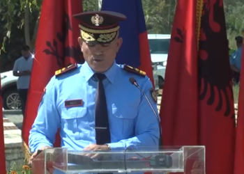 U vra në krye të detyrës, Veliu në ceremoninë përkujtimore të kryepolicit Zylyftari
