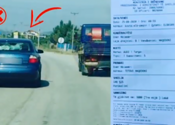 “Mos fluturoni se shpejtësia vret”, Policia rrugore kontrolle të rrepta: 75 gjoba dhe hiqen 21 patenta