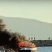VIDEO/ Shkrumbohet nga flakët skafi në Vlorë