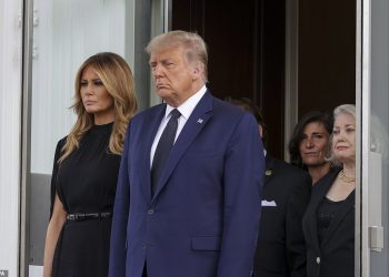 FOTO/ Funerali i vëllait të Donald Trump, i pari në Shtëpinë e Bardhë pas vrasjes së Kennedy
