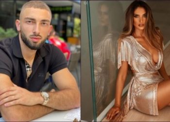 Foto/ Grezda i “çmendur” pas Oriolës, publikon momentin intim në ashensor