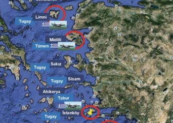 Harta turke që alarmoi Greqinë: Ja cilët ishuj bien të parët në rast lufte
