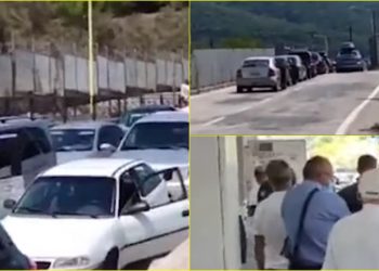Qytetarët presin presin mes të nxehtit të bëjnë tamponin për të kaluar në Greqi/ Radhë të gjata në Kakavijë