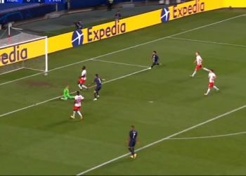 Edhe një gol në ndeshjen Leipzig-PSG, kryesojnë francezët me golin e De Marias
