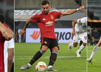 VIDEO/ Interi në gjysmëfinale, mposht Leverkusen. Manchester zhbllokon sfidën pas 95 minutash