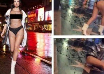 E pafat Bleona rrugëve të Hollywood, rrëzohet në mes të rrugës… me gj*ksin jashtë