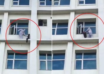 Foto virale/ Po tentonte vetëvrasjen, mjekja shpëton pacientin me Covid-19