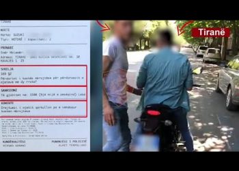 Tiranë/ Policia vendos 67 gjoba ndaj shoferëve të motorëve: Tepër të ekspozuar nga aksidentet, mbani kaskën mbrojtëse