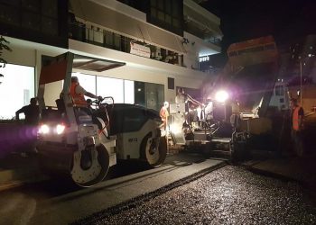 Rehabilitohet rruga “Ndre Mjeda” në kryeqytet, asfalt, trotuar dhe ndriçim LED