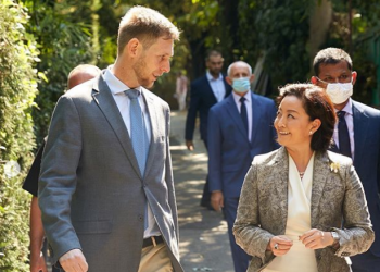 Yuri Kim takon princ Lekën në Rezidencën Mbretërore: Diskutime mbi çështjet aktuale dhe politikën në vend