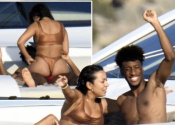 FOTO/ Pas golit në finalen e Championsit, Coman pushime ‘hot’ me të dashurën