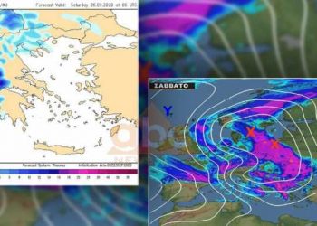 Meteorologu grek paralajmëron Shqipërinë: Në fundjavë do të ketë reshje të mëdha dhe përmbytje