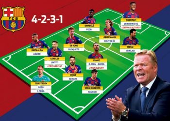 Koeman duhet të përdorë “armët” që gjeti në skuadër/ Ja formacioni i Barcelonës nën drejtimin e holandezit