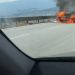 Shkrumbohet në flakë një makinë në Qafë Thanë