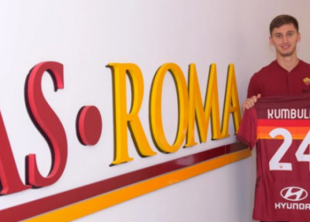 Video/ Marash Kumbulla prezantohet tek Roma, ja sa do të fitojë në sezon futbollisti shqiptar