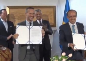 Kosova nënshkruan marrëveshjen me Korporatën e Financave të Zhvillimit të SHBA, Grenell: Zbatojmë premtimet e dhëna