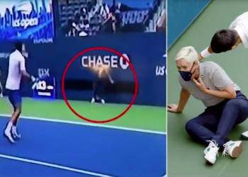 VIDEO kur Djokovic goditi me top gjyqtaren e US Open, skualifikohet dhe kërkon falje: Shumë gabim