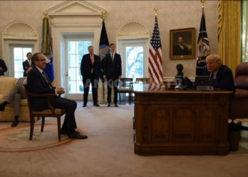 VIDEO/ Trump për Hotin: “Është djalë i mbarë”, ja pamjet e bisedës me Netanjahun