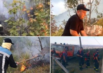 Erion Veliaj ironizon Metën: Politikanët ua kritikojnë punën mes birrave, por zjarrfikësit e gdhinë në Priskë