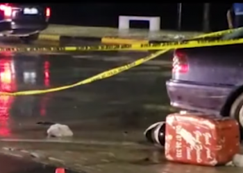 Video/ Aksident në Lungomare, makina përplaset me një motor, plagoset një person