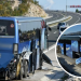 FOTO/ Autobusi me targa shqiptare përfshihet në aksident në Kroaci, disa të plagosur