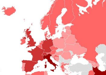 “Skuqet” harta e Europës, Italia dhe Austria klasifikohen si vende të rrezikshme për të udhëtuar