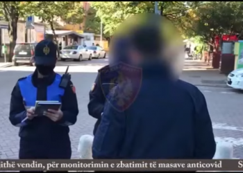 Rriten masat për mbajtjen e maskës, Policia: 701 gjoba brenda ditës, shoqërohen në Komisariat 9 persona