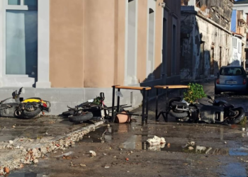 8 të plagosur nga tërmeti në ishullin grek, dëmtohen ndërtesat e vjetra
