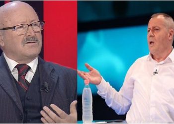 Debati për karikaturat/ Bujar Kapexhiu kërcënon live Mustafa Nanon: Nëse më fyen gjënë e shenjtë, unë të vras