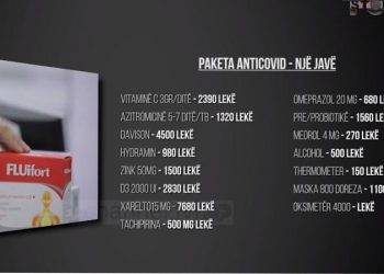 Nga antibiotiku tek vitaminat c dhe d dhe elektrolitet/ Sa kushton trajtimi i një të sëmuri me COVID në kushte shtëpie?