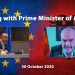 Presidenti i Këshillit Europian bisedon me Ramën për integrimin: Presim me padurim Konferencën e Parë Ndërqeveritare