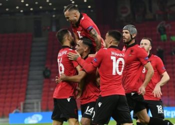 UEFA i bën jehonë golit të Rey Manaj ndaj Bjellorusisë!
