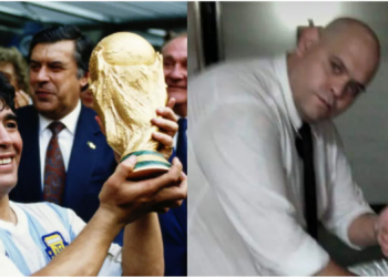 Polemikat për “selfiet”/ Punëtorët postojnë FOTO me kufomën e Maradonës, avokati: Ky i poshtri do e paguajë