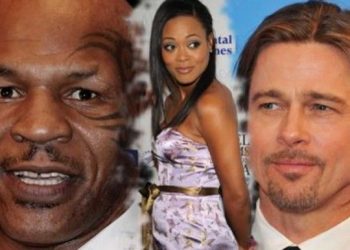 FOTO/ “Djalosh, mos më godit”. Kur Mike Tyson kapi ish-gruan e tij në shtrat me Brad Pitt