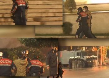 Tiranë/ Shoqërohen protestuesit e parë