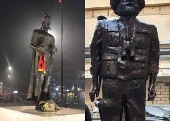 Prizren/ Hiqet statuja skandaloze, do të riparohet