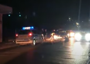 Aksident i frikshëm në Vlorë, përplasen tre makina