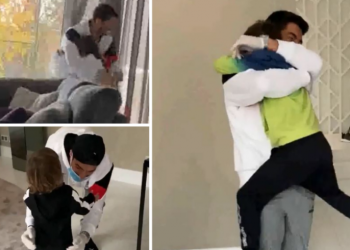 VIDEO/ Suarez surprizon fëmijët, pas 18 ditësh pa i takur prej infektimit me COVID