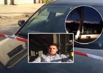 Ishte nisur drejt Tiranës dhe u kthye në rrugë/ Kamerat e biznesit kanë fokusuar momentin kur është qëlluar efektivi i FNSH-së