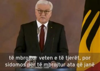 Presidenti flet për mbylljen: Nuk ja dalim dot pa masat shtrënguese, nga nesër jeta do kufizohet si kurrë më parë në historinë e Gjermanisë