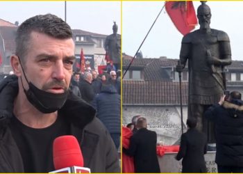 Rrëfehet skulptori i “Skënderbeut”: Jam frymëzuar nga kronistët e Perandorisë Osmane