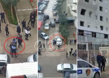 Lulzim Basha firmosi lejen e ndërtimit për pallatin tek ‘Ndre Mjeda’, më pas konflikti solli disa të plagosur