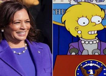 Fotot që po “shokojnë” rrjetin / The Simpsons parashikuan veshjen e Kamala Harris