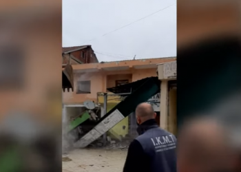 Ndërtimi i Unazës së Madhe/ Vijon aksioni i IKMT, sot prishen 39 objekte